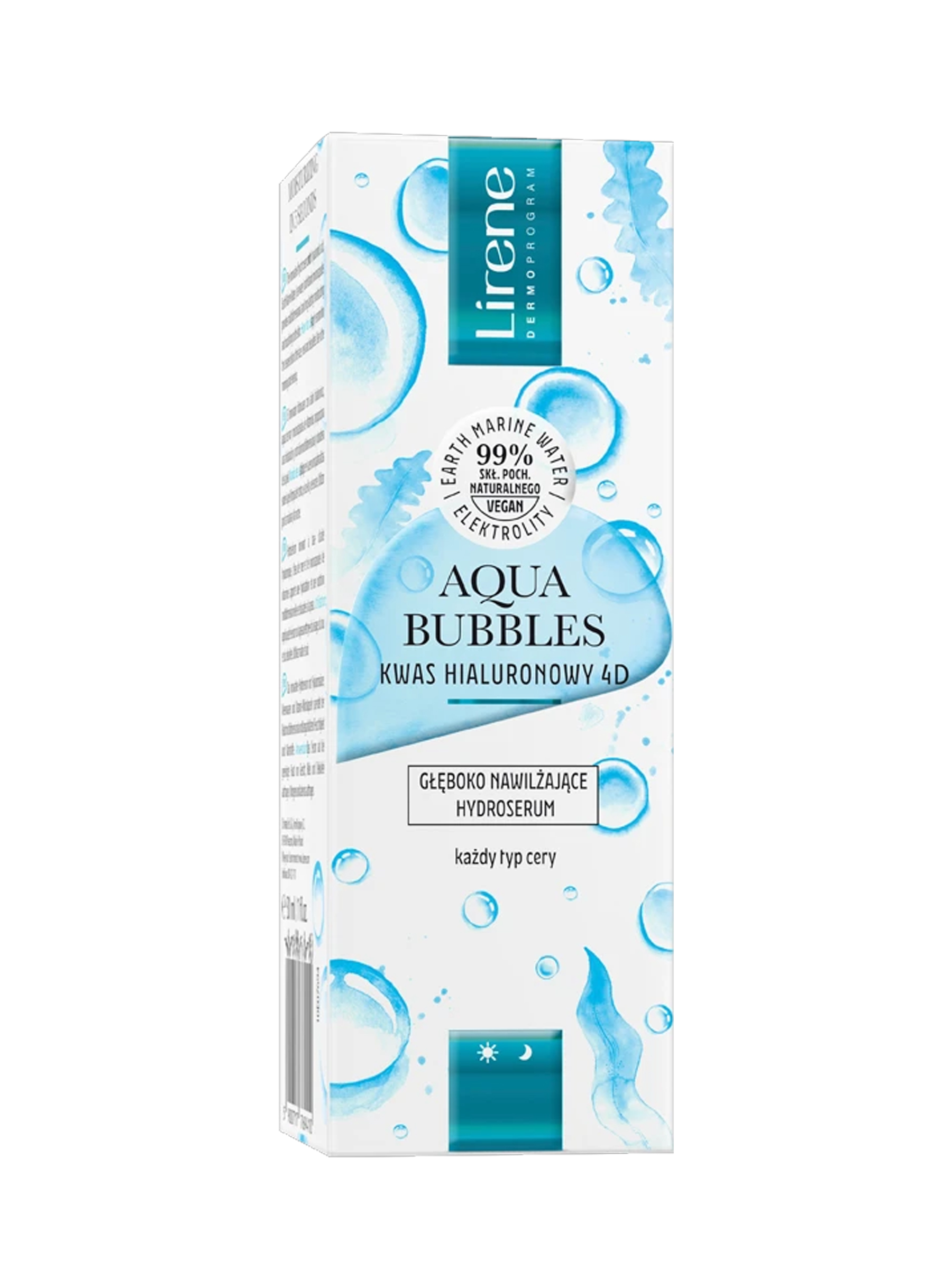 Lirene AQUA BUBBLES Deeply moisturizing hydroserum 30 ml