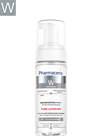 Pharmaceris W DEPIGMENTING FOAM for face and eye cleasing PURE-LUMINUM 150 ml