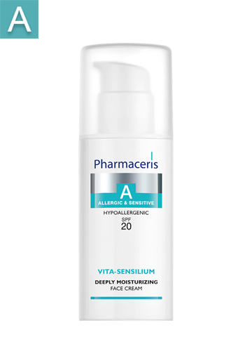 PHARMACERIS A DEEPLY MOISTURIZING FACE CREAM SPF 20  VITA-SENSILIUM 50 ML
