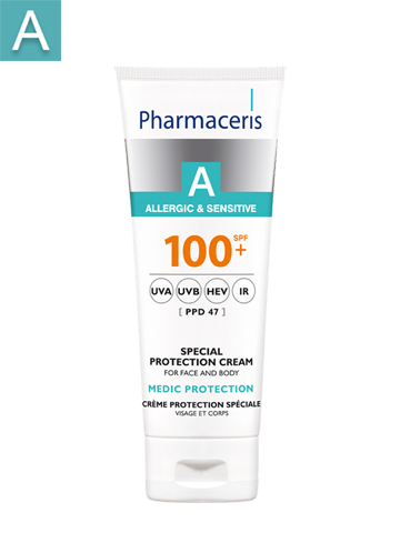 PHARMACERIS A SPECIAL PROTECTION CREAM SPF 100  FOR FACE AND BODY  MEDIC PROTECTION 75 ML