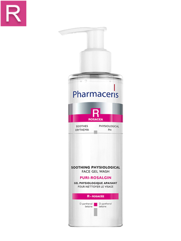 PHARMACERIS R SOOTHING PHYSIOLOGICAL FACE GEL WASH  PURI-ROSALGIN 190 ML