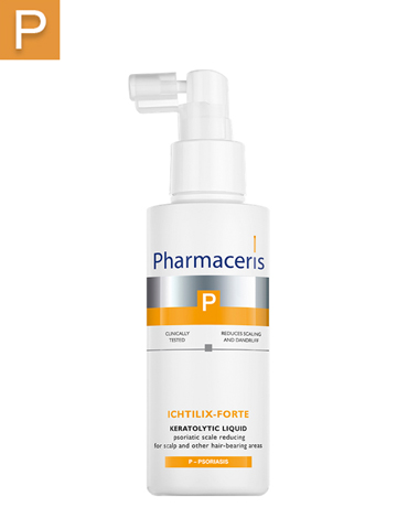 PHARMACERIS P KERATOLYTIC LIQUID PSORIATIC SCALE REDUCING FOR SCALP AND OTHER HAIR-BEARING AREAS  ICHTILIX-FORTE 125 ML